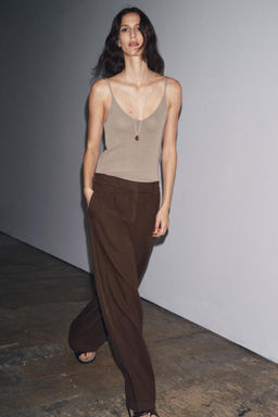 ZW COLLECTION JOGGER TROUSERS - Zara фото 10