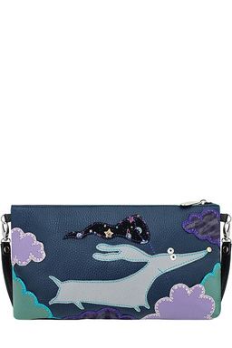 Сумка с аппликацией ДС-251-166 черный