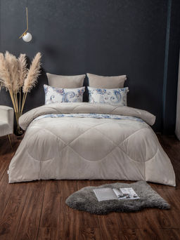 Комплект с одеялом Нельсон (молоко голубое небо) ABC Cotton