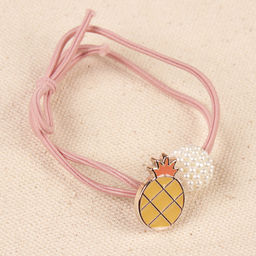 Резинка для волос / YIW-88 /уп 100/ (Бежевый) - ГалеонТрейд фото 5