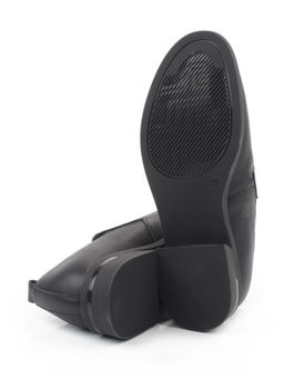 03-M47-20 BLACK Лоферы женские (натуральная кожа)