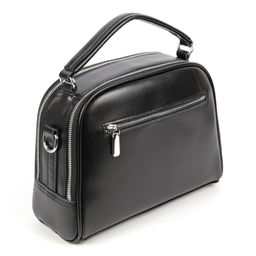 Женская кожаная сумка 77-220 Блек - Cidirro фото 3