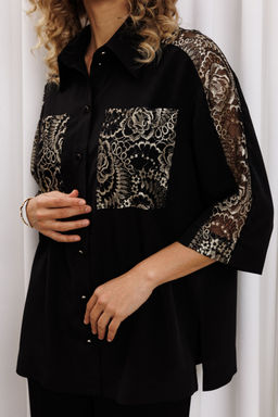 Костюм Gizart 5440 черный, золото