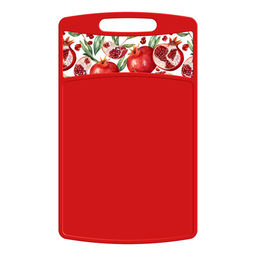 Доска разделочная "Bergamo" прямоугольная 260x155x3,5 мм с декором , арт. 221148006, 223152908