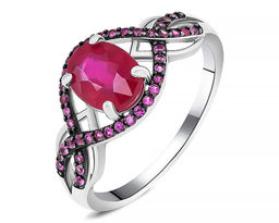 Кольцо, рубин корунд , нанорубин, SL-RIC107
