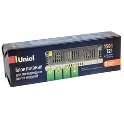 UET-VAS-150A20 12V IP20 Блок питания, 150Вт. Металлический корпус. TM Uniel