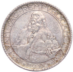 20 лир 1933 года Сан-Марино