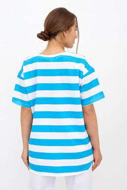 Футболка женская в полоску Фурор
