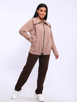 Костюм Натали 19131 кофта и брюки из футера  фото 38