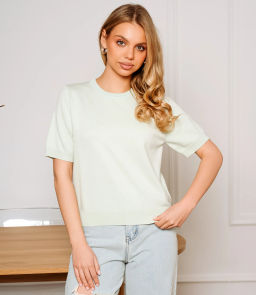 Футболка #ОКТ185001, мята