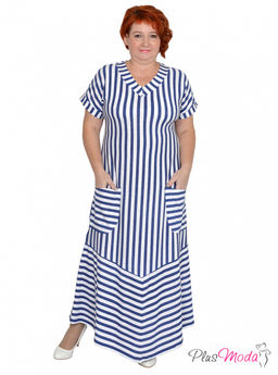 Платье Модель №1152 размеры 44-84 - Plusmoda фото 4