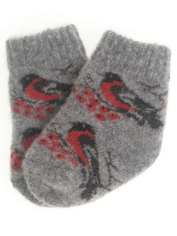 Носки детские "Снегири на рябине" 6235-17