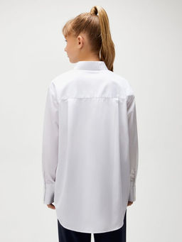 ACOOLA / Блузка детская для девочек Stepi белый  фото 4