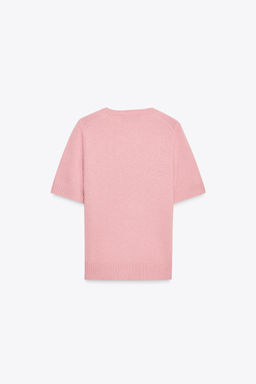 100% WOOL SHORT SLEEVE TOP - Zara фото 22