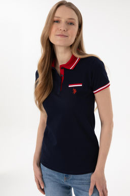 Kad_n Lacivert Ti__rt Sepette S_rpriz _ndirim - U.s. polo assn фото 3