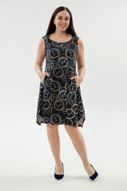 Платье женское из кулирки Кэтрин кольца - Амадэль фото 2