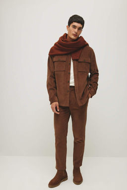 Вельветовые брюки индивидуального кроя - Defacto фото 2