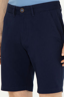 Мужские темно-синие тканые шорты - U.s. polo assn фото 6