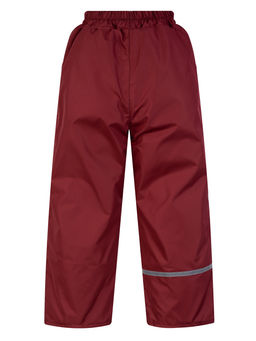 Брюки на поясе демисезонные бордовые (110-116, 60)