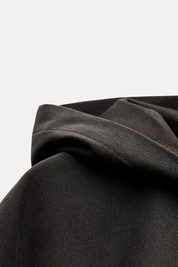 TEXTURED BOMBER JACKET WITH HOOD - Zara фото 6