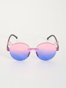 Цена за 2 шт. Карнавальные очки «Круглые» градиент, цвета МИКС