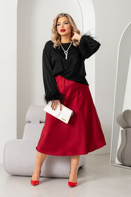 Лонгслив МД-24-2 черный - Angelika фото 2