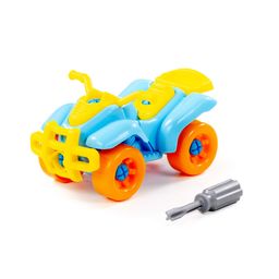 Конструктор-транспорт Квадроцикл (24 элемента) (в пакете) - Полесье фото 6