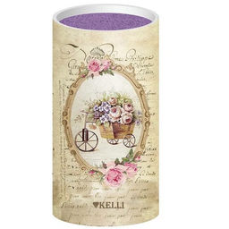 Подставка для ножей универс. пласт корп с графито-каучук наполнит, "Kelli", арт. KL-2090