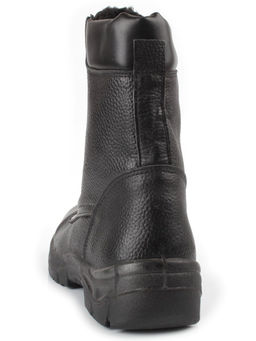 05-9011 BLACK Ботинки зимние мужские (натуральная кожа, искусственный мех)