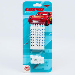 Cвечи для торта, 12 шт., Тачки