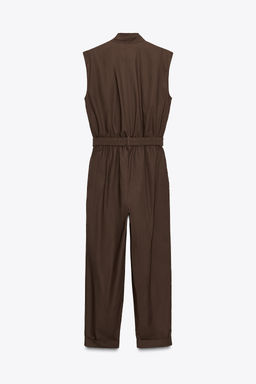 POPLIN JUMPSUIT - Zara фото 7