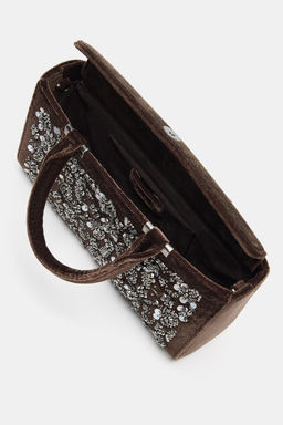 BEADED CITY BAG - Zara фото 5