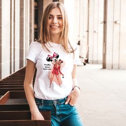 Эксклюзивная футболка Yana Pletneva упаковка плотный Zip пакет!