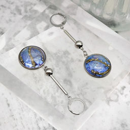 Серьги из муранского стекла HEAVEN LS2634