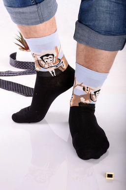 Цена за 6 пар. Носки Дали мужские - Berchelli фото 4