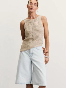 Джинсовые шорты бермуды / Zarina