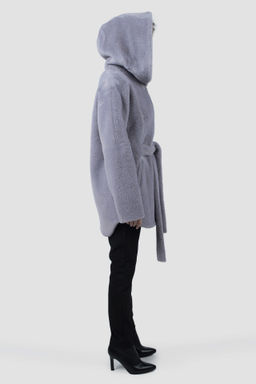 02-3293 Пальто женское утепленное (пояс)