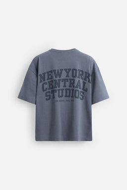 FADED T-SHIRT WITH SLOGANS - Zara фото 8