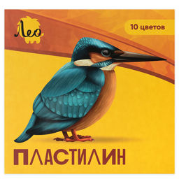 Лео Ярко Пластилин классический LBMC-0110 200 г ( в картонной упаковке ) 10 цв - Vista-artista фото 7