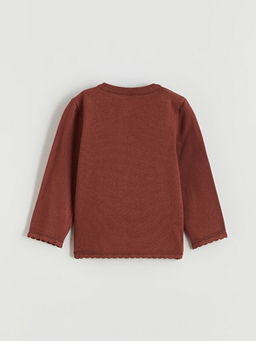 Bisiklet Yaka K?z ?ocuk Triko H?rka