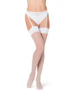 calze DEA 20 calze (100/10) чулки под пояс*** - bianco