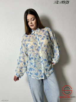 Рубашка женская с принтом