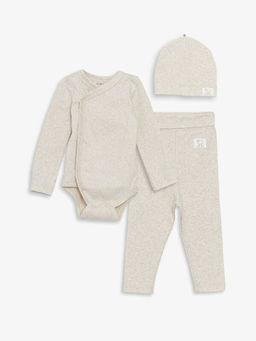 Bisiklet Yaka Erkek Bebek Hastane ??k?? Seti