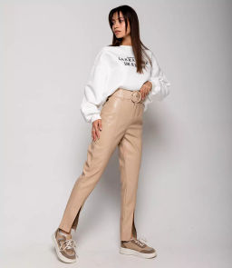 Брюки #КТ6561, бежевый