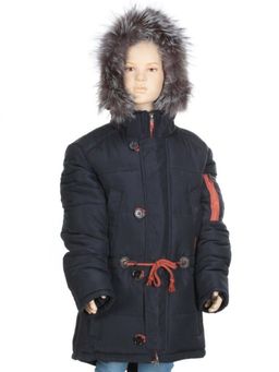 G-19 DARK BLUE Куртка аляска детская для мальчика