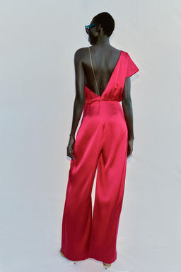 MONO ASIM?TRICO SATINADO / Fucsia - Zara фото 5