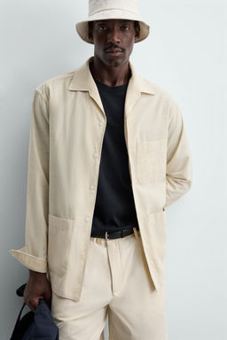 STRIPED OVERSHIRT - Zara фото 22