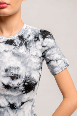 Арт.3203/3 Футболка женская 42-48 (4 шт) Цвет:серый,белый - Калинка фото 13