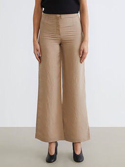 ?izgili Modal Kar???ml? Kad?n Pantolon