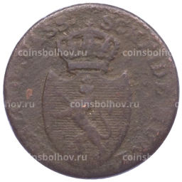 1 крейцер 1808 года Нассау